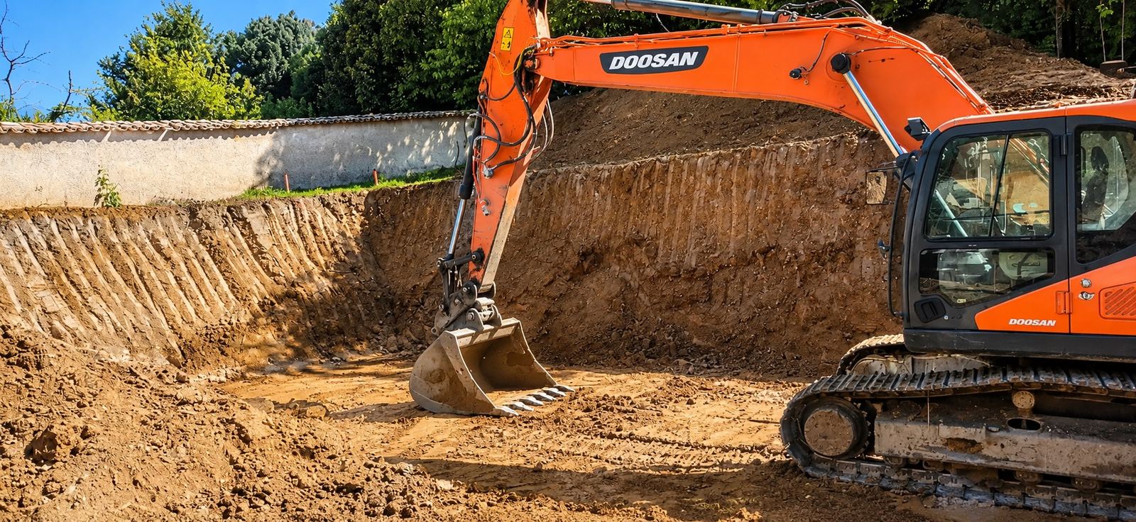 Terrassement de chantier